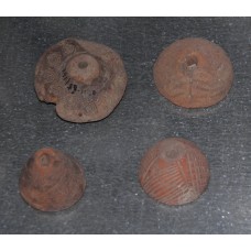 Claystone, solar cross, solar symbol on clay